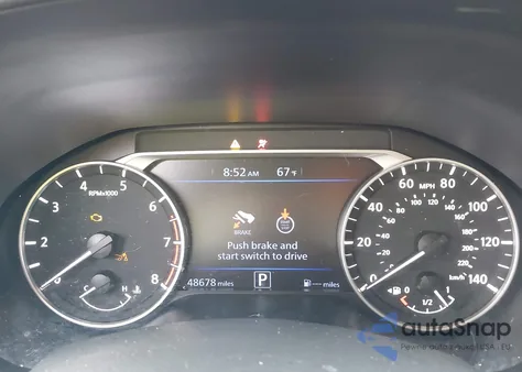 2020 Nissan Altima Sr Intelligent Awd from USA, damaged, VIN 1N4BL4CW3LC165167